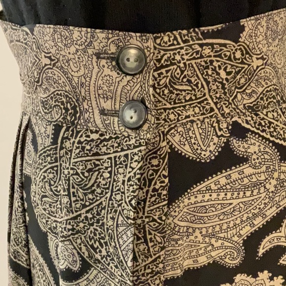 Paisley skirt with slit pockets - Picture 5 of 7